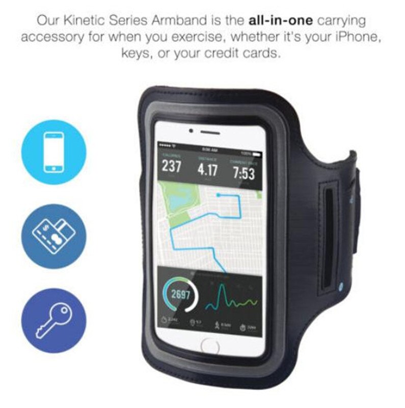 Universal 4.5-6.1 inch Sport Waterproof Armband For iPhone 11 SE2 6s 7 8 Plus X XS XR Phone Case Outdoor Running Sport Armbands