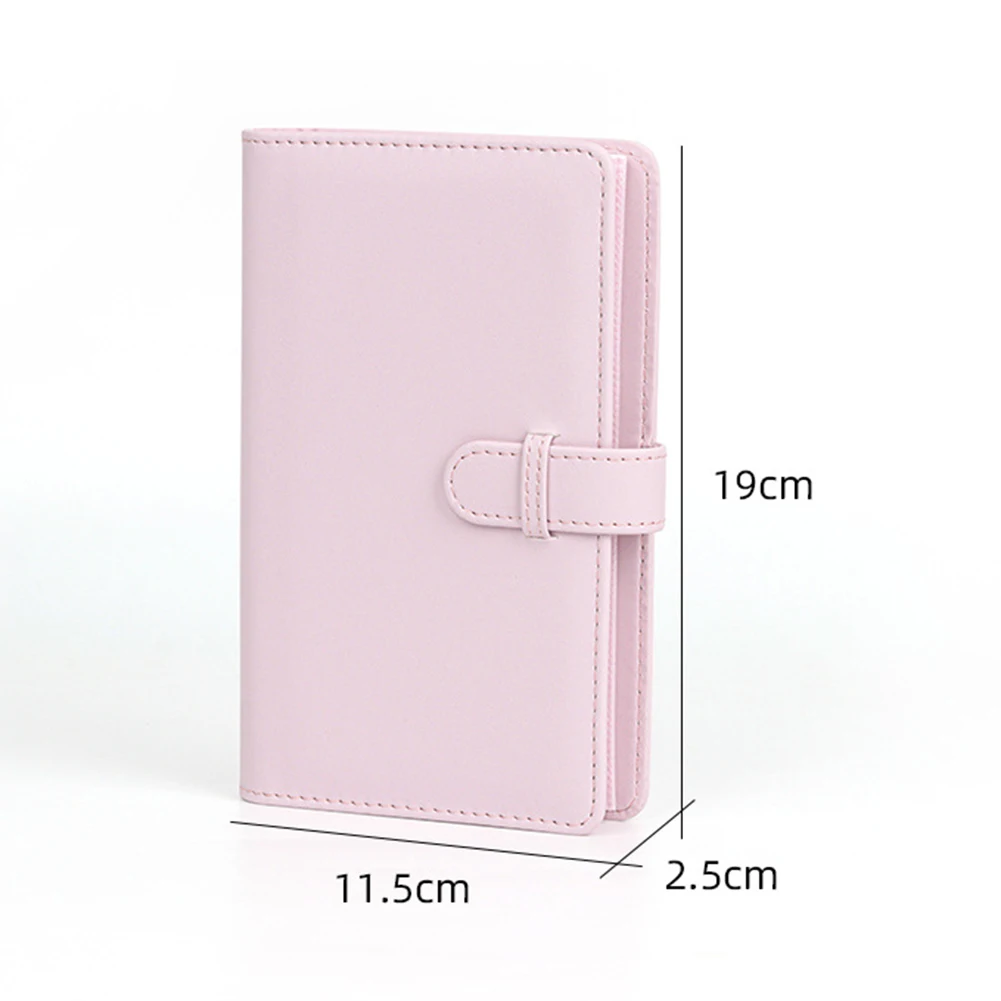 Album photo portable pour Fujifilm Instax Mini 12, livre de collection de cartes de billets, vert et rose, 108 feuilles, 3 pouces