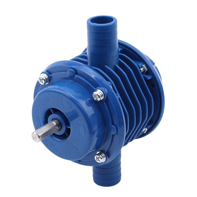 Blue Self-Priming Dc Pumping Self-Priming Centrifugal Pump Household Small Pumping Hand Electric Drill Water Pump: pump