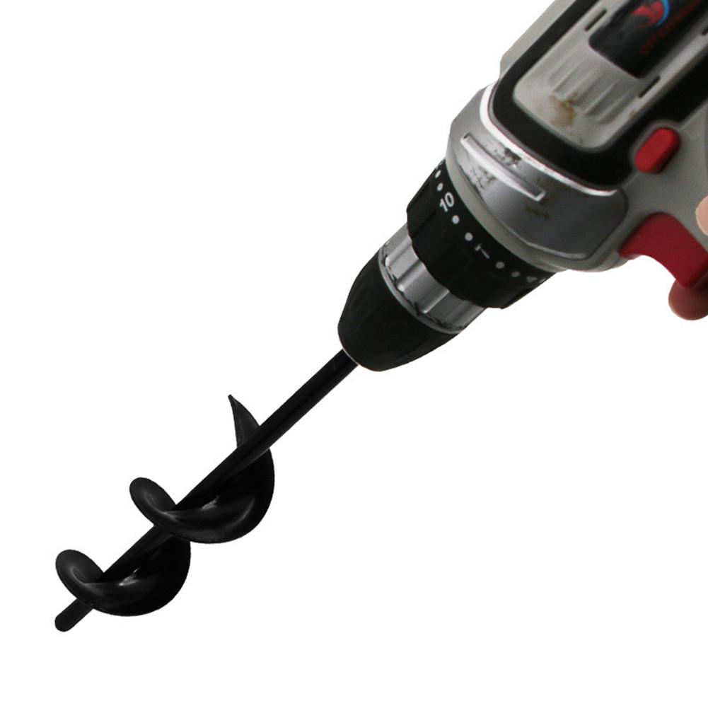 Auger Rod Garden Planting Auger Loose Soil Drill Bit Home Garden Planting Flower Drill Alloy Ground Drill Bit Tool