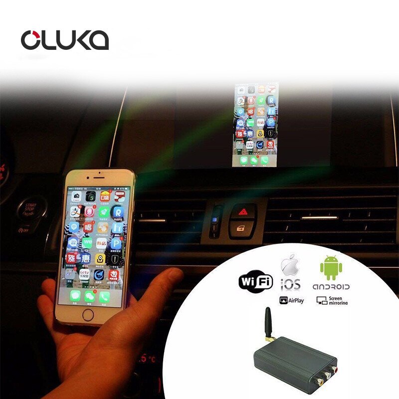 Espejo de coche con pantalla Mira, HDMI, USB, Miracast, Airplay, CVBS A/V, salida de Audio AUX, pantalla Multimedia, llave electrónica, Mirror Box
