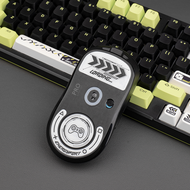 Pegatina de pies de ratón de cristal para patines Logitech G PRO X SUPERLIGHT con borde curvo redondeado, pies deslizantes adecuados para juegos FPS MOBA