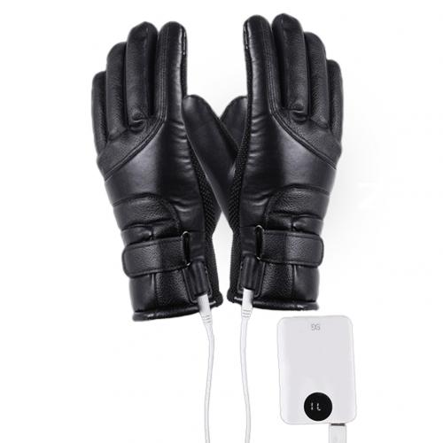 1 Paar Usb Aangedreven Universele Motorfiets Verwarming Handschoenen Met Usb Switch Knop: Default Title