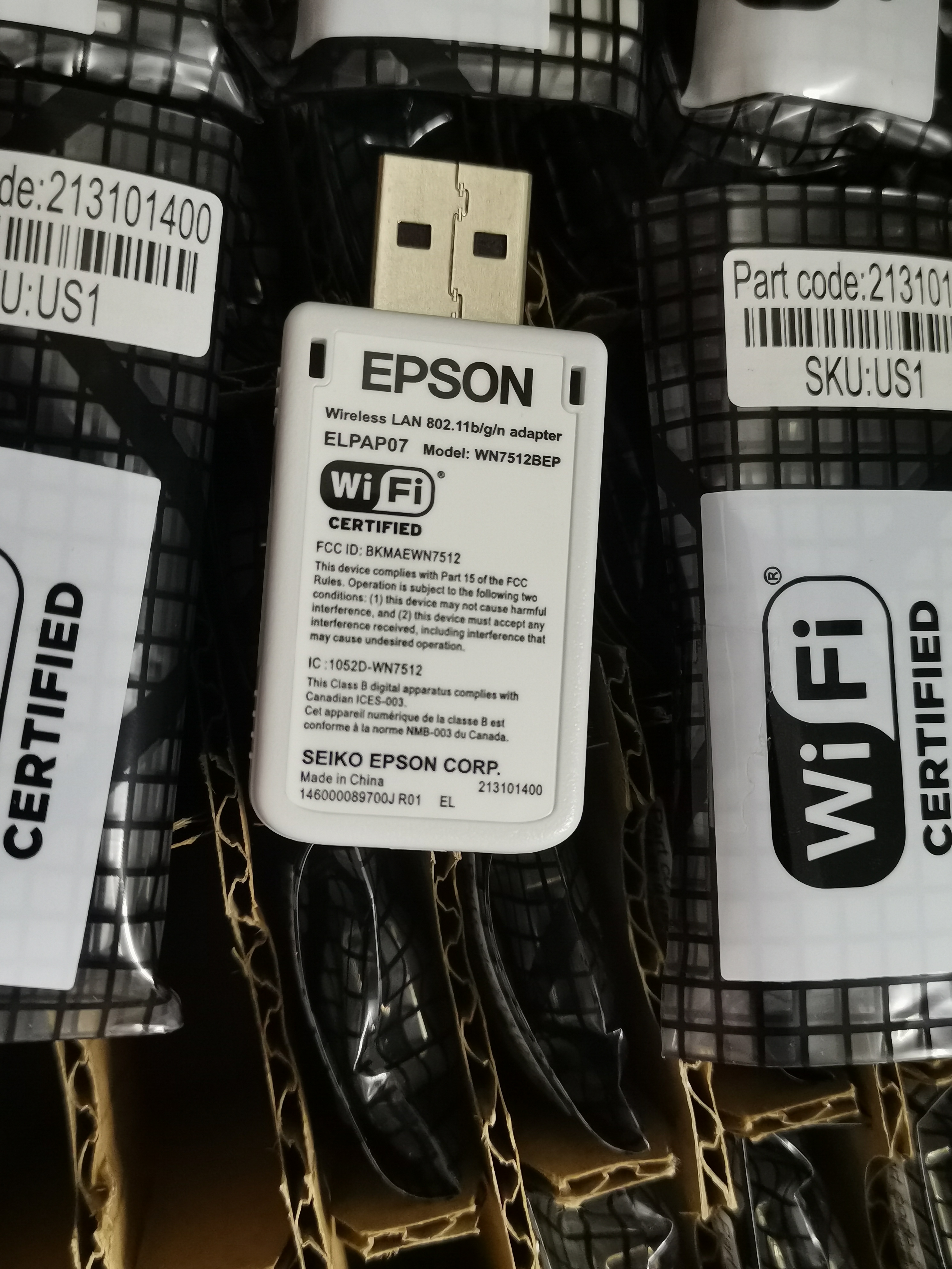 ELPAP07 Projektoren kabellos Adapter Für EPSON DRAHTLOSE WIFI USB LAN Adapter 802,11 B/G/N F/STo projektoren