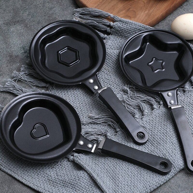 Creavtive Bear Shape Fry Egg Pancakes Mini Frying Pan Cauldron Housewares Various Kitchen Shaper Fried Tool Breakfast Tool