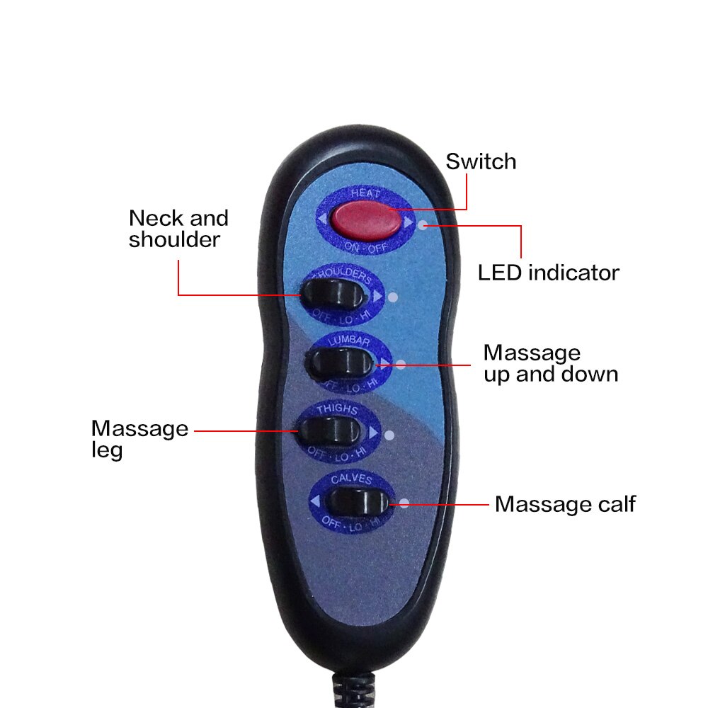 Elektrische Massage Bed Stoel Infrarood Massager Kussen Matras Voor Back Full Body Gezondheid Ontspanning Tool Gezondheidszorg Apparaat