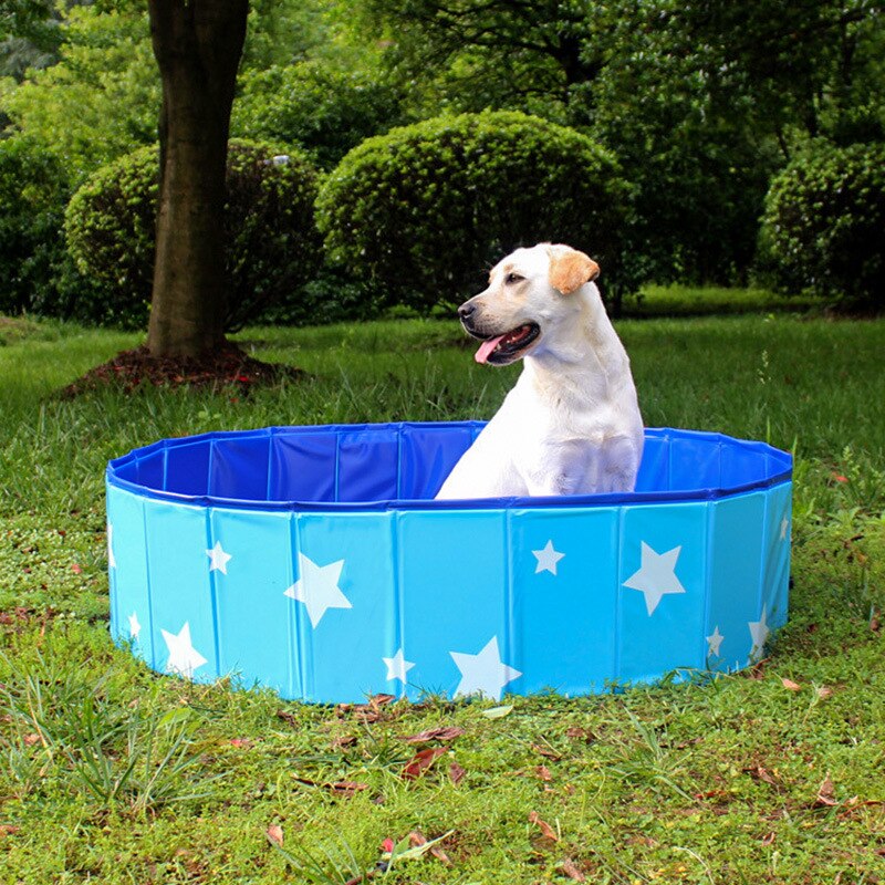 Portable PVC Pet Swimming Pool Leak-Proof Foldable Dog Bathtub For Indoor Outdoor Kiddie Pool Dogs Cat Bathing Tub Pets Products