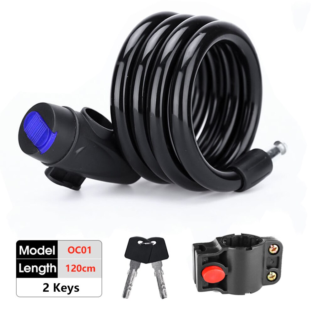 Toptrek Bicycle Lock Foldable Bike Lock MTB Road Fold Lock High Security Anti-Theft Scooter Electric E-Bike Bicycle Accessories: WHITE