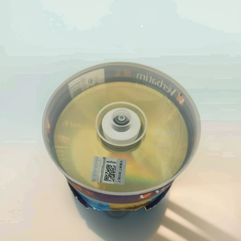 Verbatim cd-r disc gold series blanco zilveren cd-schijf cdr discs 80 min 700mb 52x 50 pack