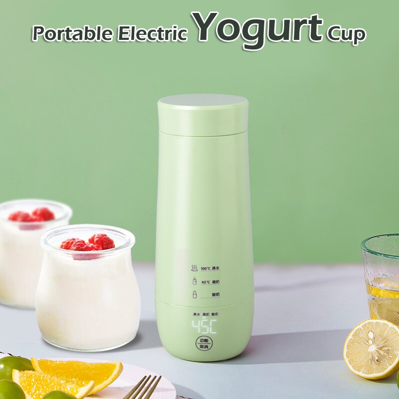 220V Portable Mini Yoghurt Container Fermenting Machine Electric Kettle Automatic Yogurt Maker Stainless Steel