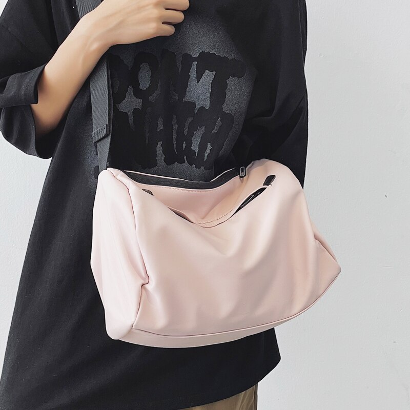 Ins-marken-umhängetasche mit großem fassungsvermögen, ideal für paare, freizeit und alltag, aus robustem canvas, für damen