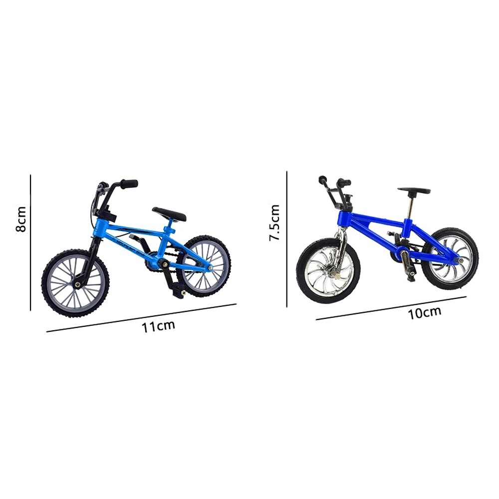 1 Pcs Finger bmx Bike Toys for Boys Mini Bike With Brake Rope Alloy bmx Functional Mountain Bicycle Model Toys for Children