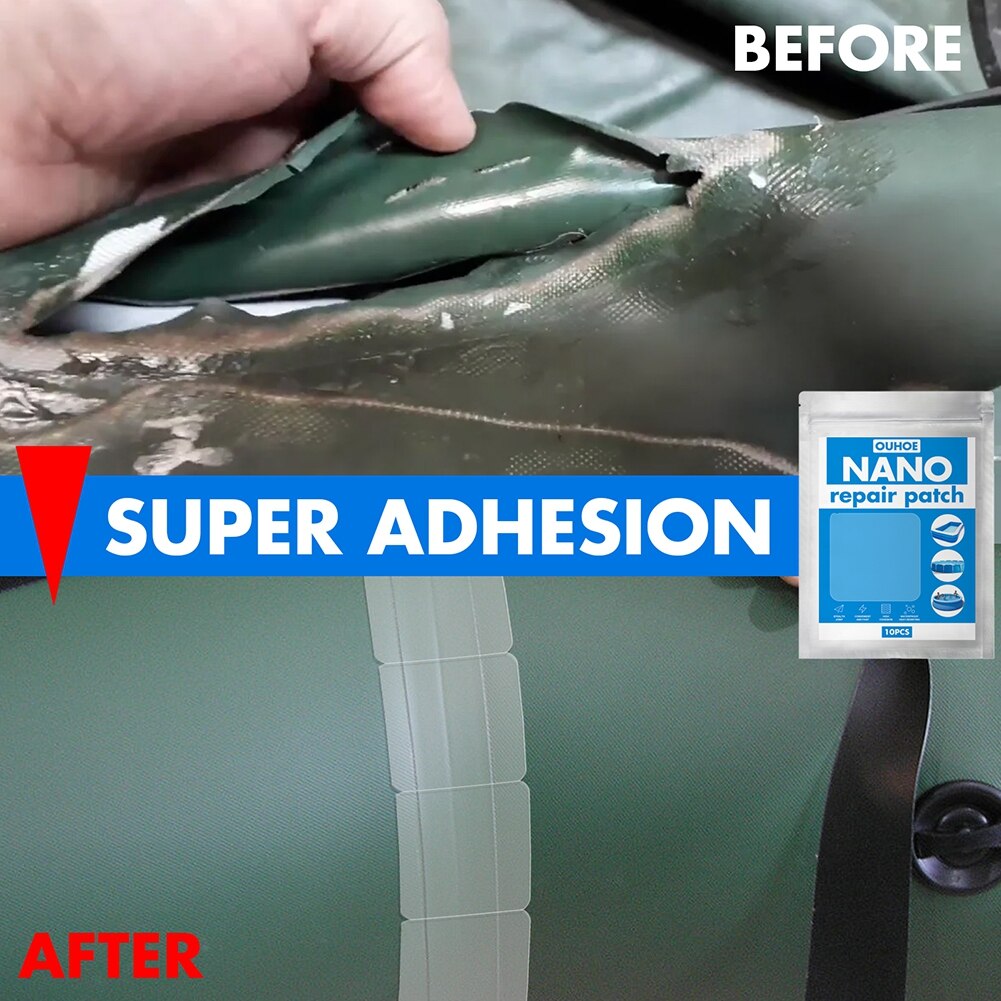 Wet Vinyl Plastic Repair Patch Repair Kit to Patch Holes in Your Inflatable Items