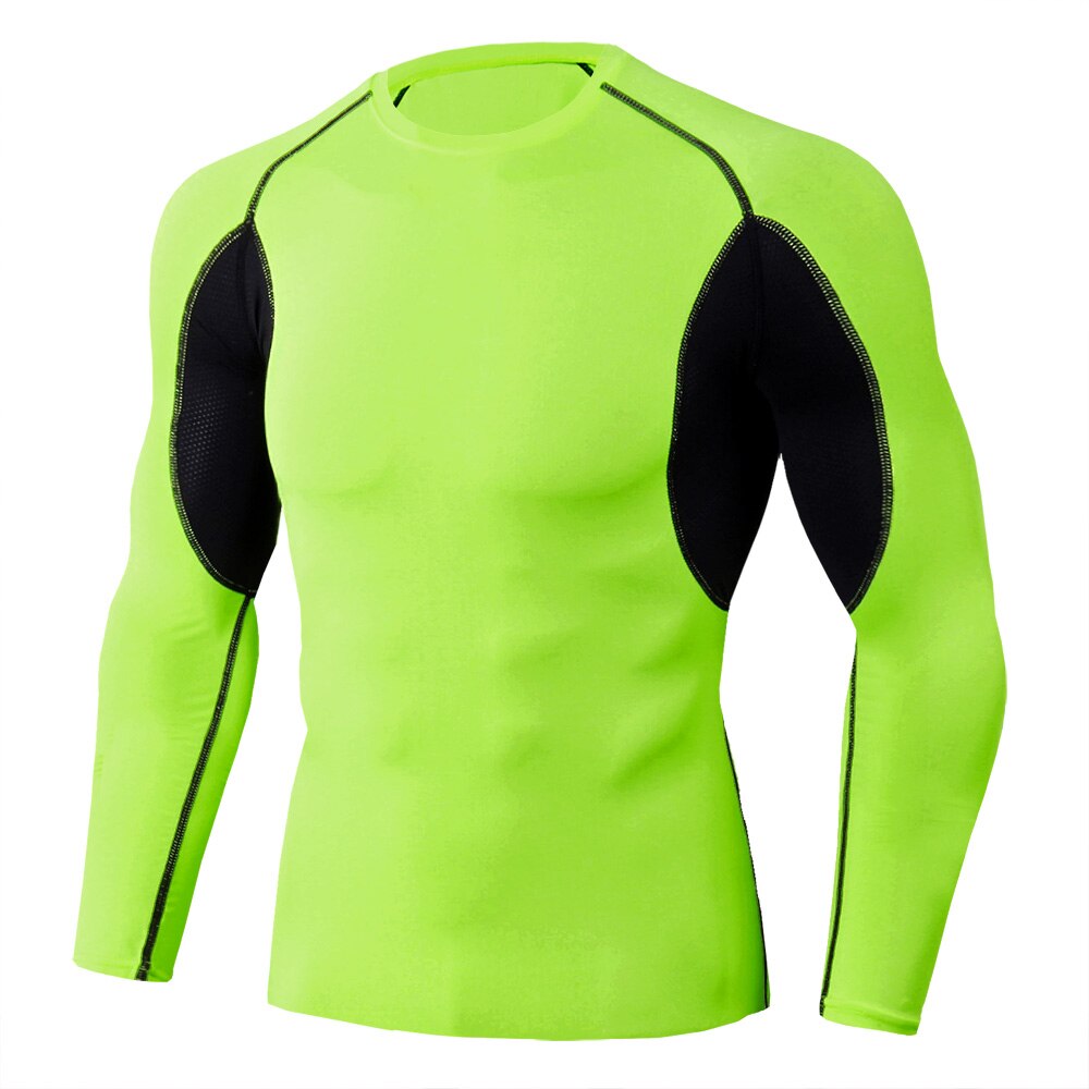 Men's running long sleeve shirt men: HZB7-11