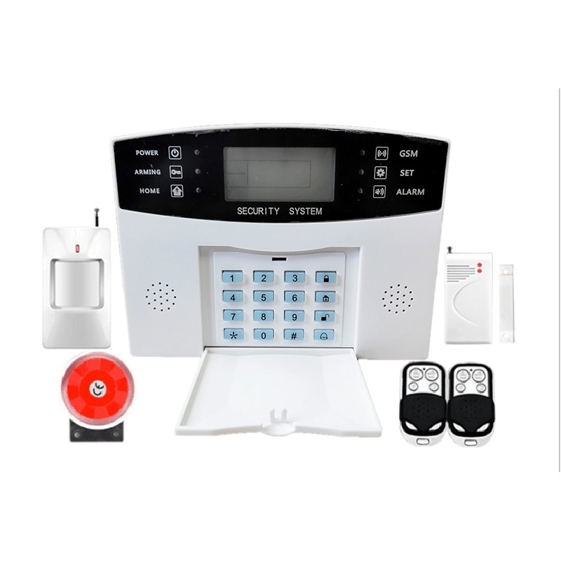 Alarme antivol sans fil Gsm alarme produit maison système antivol maison alarme antivol alarme de sécurité prise ue: Default Title