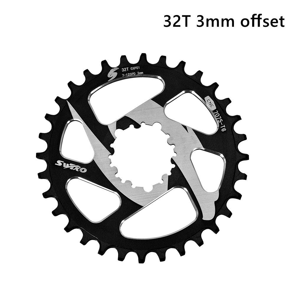 SWTXO MTB Cranks Arms for Bicycle Crankset Bottom Bracket MTB Crank 170/175mm Chainring Crown 32T 34T 36T 38T Teeth for Sram xx1: Chainring 32T
