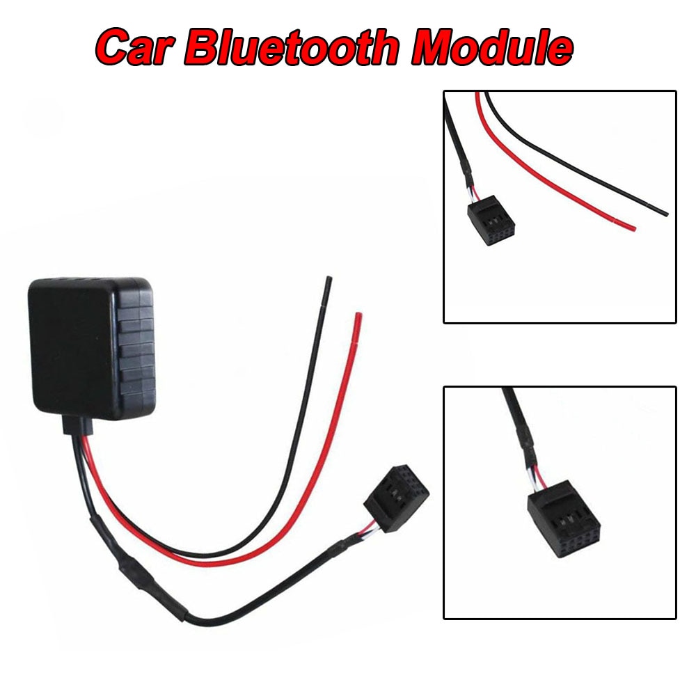Auto Bluetooth AUX-in Muziek Module Adapter 12Pin Poort Voor BMW 3Serie E46 E39 E53