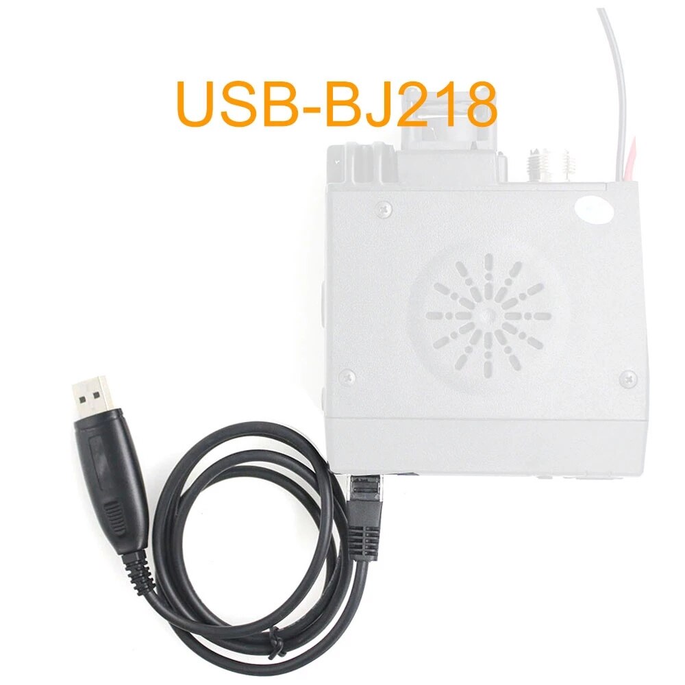 Cabo de programação USB apto para BAOJIE BJ-318 BJ218 136-174 & 400-490MHz woki toki em Dois Sentidos rádio