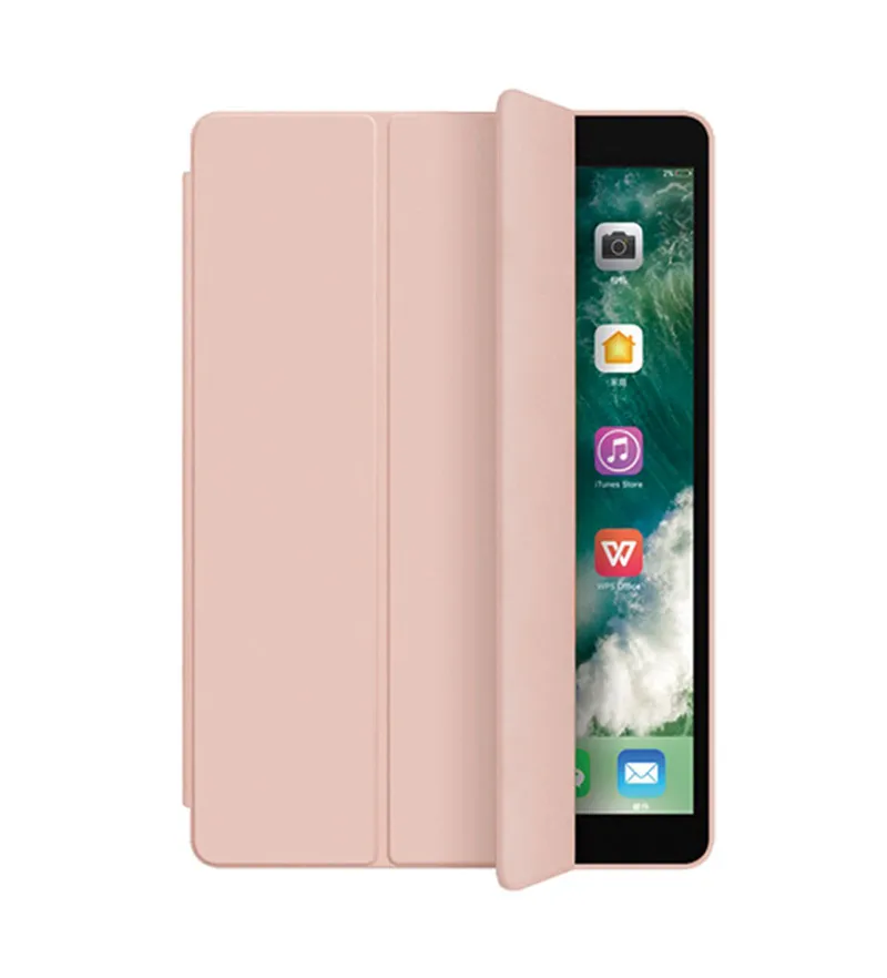 For iPad Case 9th Generation 10.2 inch Model A2602 A2603 A2604 A2605 for iPad 7/8/9th Gen Cases Cover accessories: iPad Pro12.9 / ROSE RED