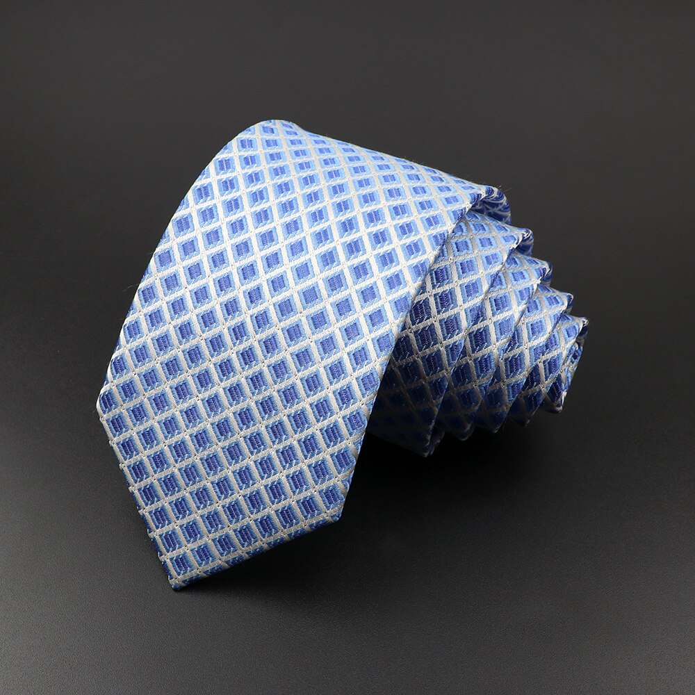 Cravates classiques à rayures tissées Jacquard pour hommes, 100% soie, pour costume de mariage d'affaires, accessoires: 9