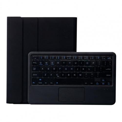 Bluetooth-compatible Tablet Keyboard for iPad 11 Inch Tablet Keypad Case Touchpad Keypad Keyboard Case teclado inalámbrico: Black Upgrade