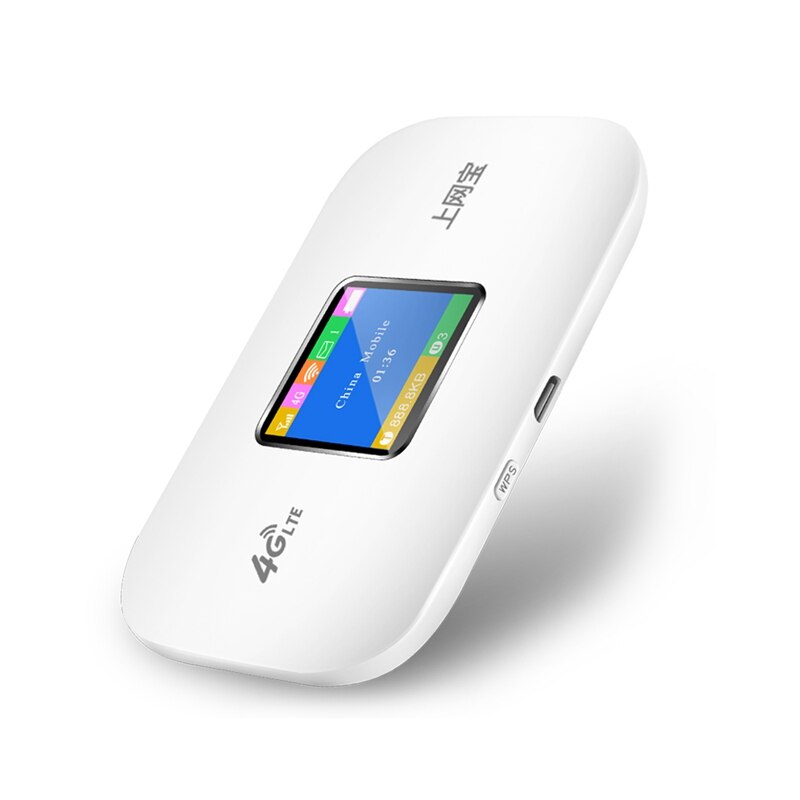 4g wifi-router mini-router 3g 4g lte draadloze draagbare pocket wifi mobiele hotspot auto wifi-router met simkaartsleuf: Default Title
