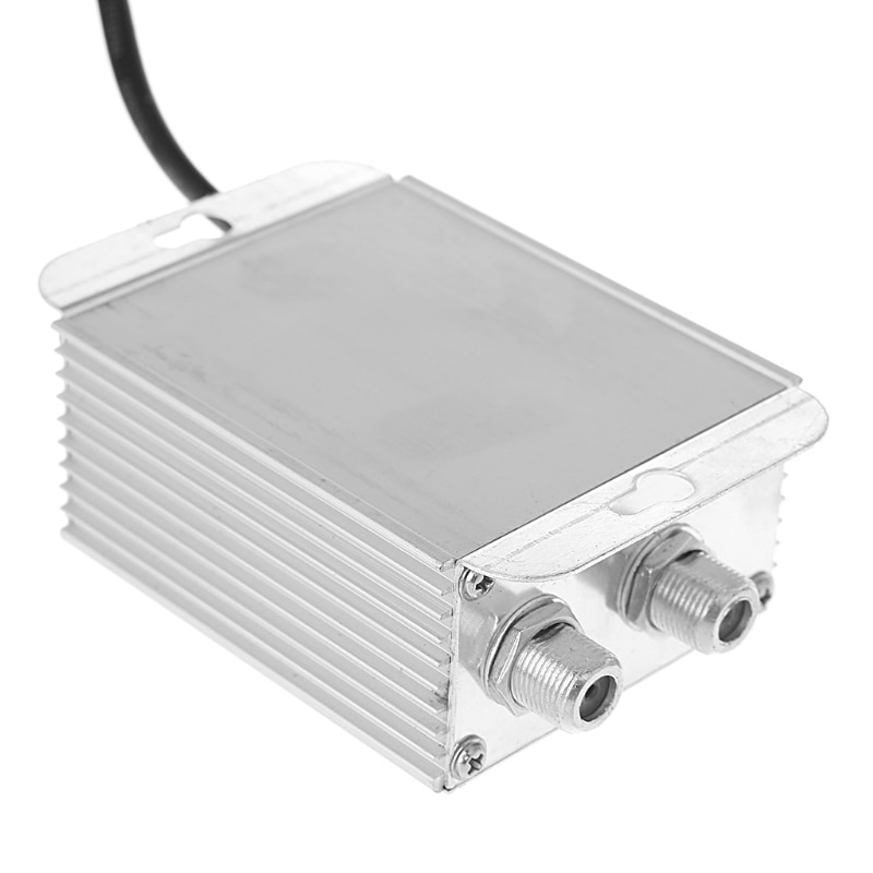 220V 2 Way CATV Cable TV Signal Amplifier AMP Antenna Booster Splitter Set Broadband Home Tv Equipments 45Mhz to 860MHz