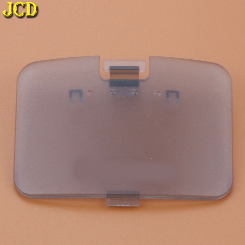 JCD 1 pcs Memory Uitbreiding Deur Cover Voor N64 Deur Case Jumper Pak Deksel Geheugen Uitbreiding Pak Voor Nintend 64: Transparent Gray