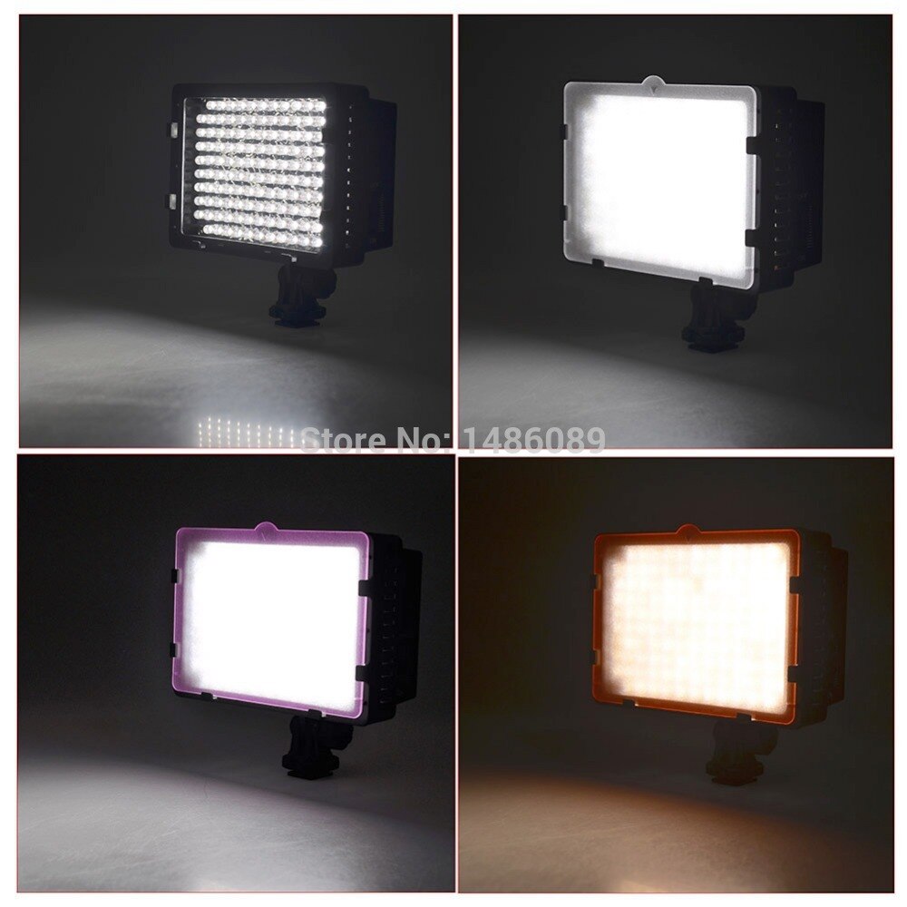 Neewer CN-126 126 LED Video Light on Camera Light for Canon Sony Panasonic Camcorder or DLSR Camerasor Digital Video Camcorder