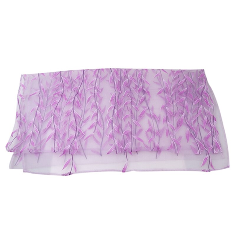Willow Pattern Curtains Upscale Jacquard Yarn Curtains Door Window Curtains Chic Room Living Room Bedroom Decor: Purple