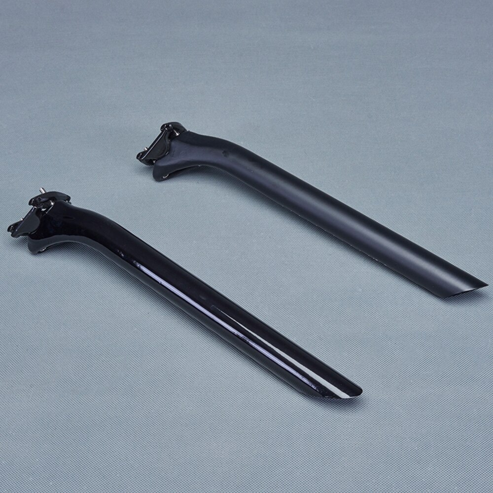 Bicycle Seatpost Offset 25mm Carbon Seat Post MTB Road Bike Seat Tube Diameter 27.2mm 30.8mm 31.6mm Black Glossy Matte