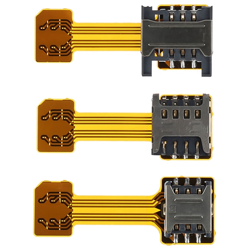 Double carte SIM hybride universelle TF pour Micro SD TF adaptateur d'extension 2 Mini Nano Micro téléphone Android pour Xiaomi
