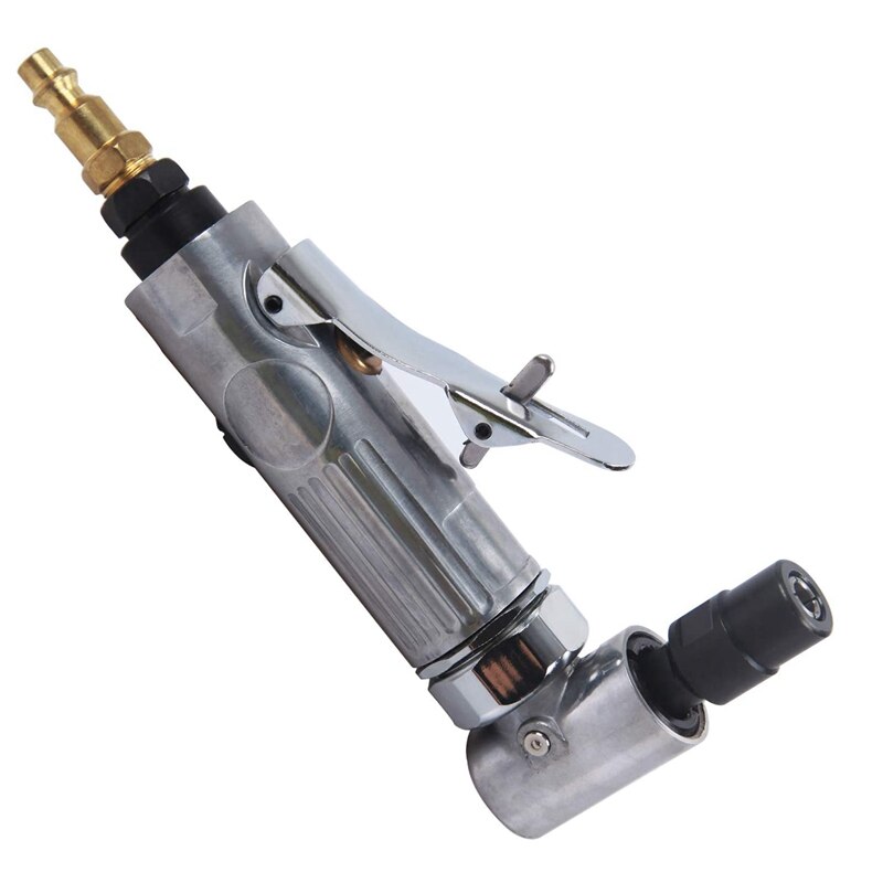 1/4 inch Angle Sander 90 Degree Grinder Mini Air Grinder Tool Great Grinding Gas Polishing Machine Polisher