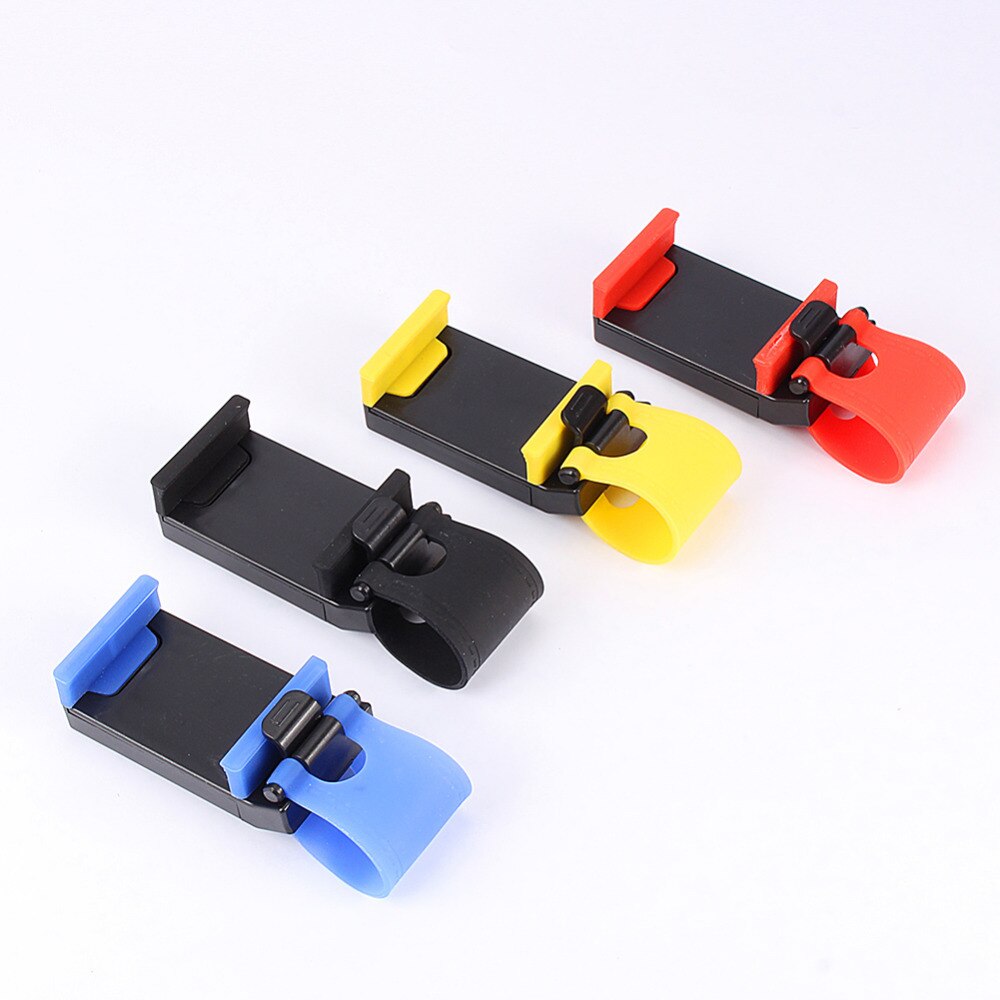 Auto-Styling Aankomst Universele Auto Stuurwiel Bike Clip Mount Telefoon Houder Voor Telefoon Pod Voor Samsung MP4 GPS