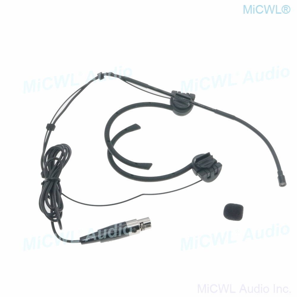 Sammenleggbar headsetmikrofon til shure lyd-technica sennheiser mipro trådløst trekkspillhode med frontmikrofonsystem  om12