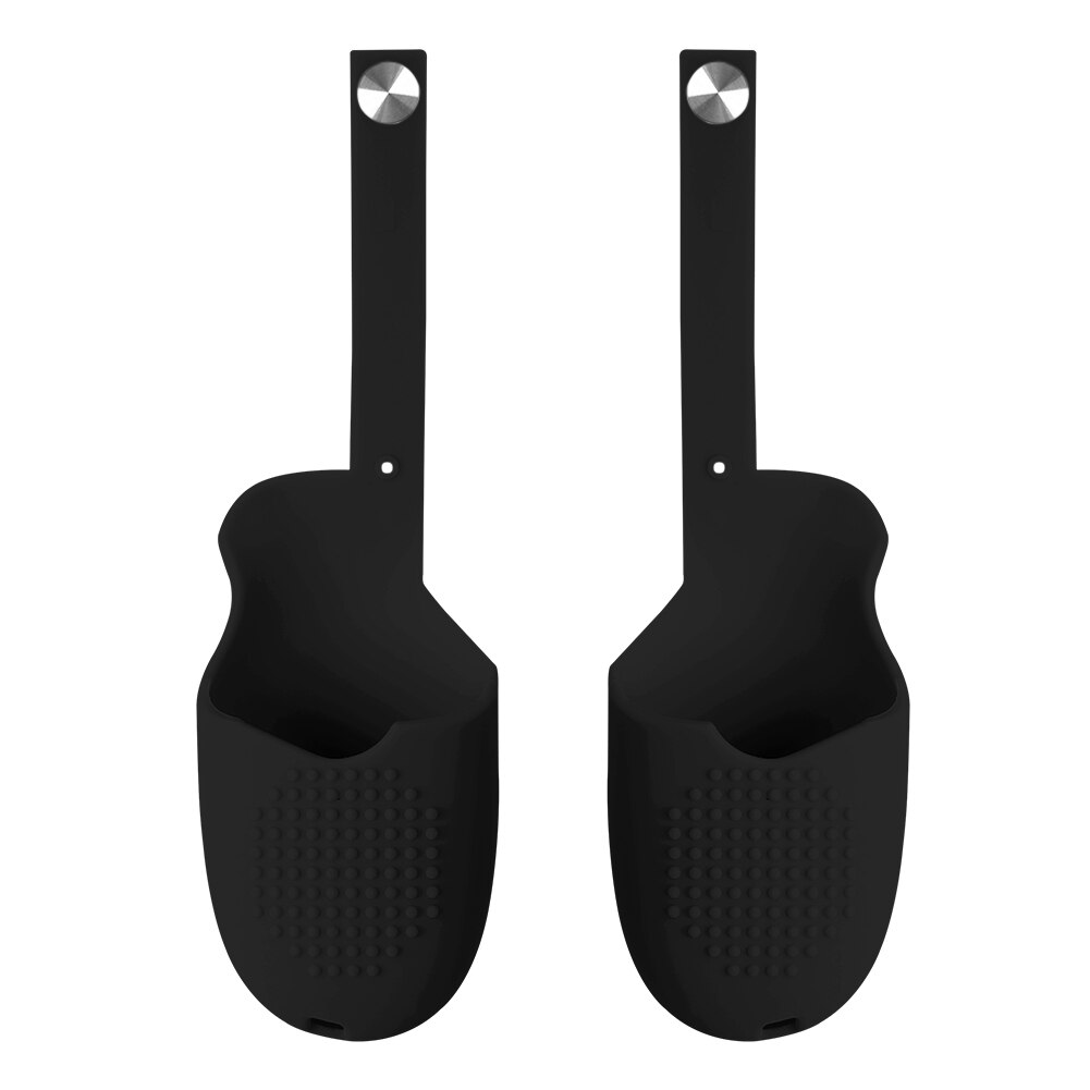 Vr Accessoires Voor Oculus Quest 2 Vr Siliconen Cover Controller Beschermhoes Huid Handvat Grip Covers Voor Oculus Quest2: Black