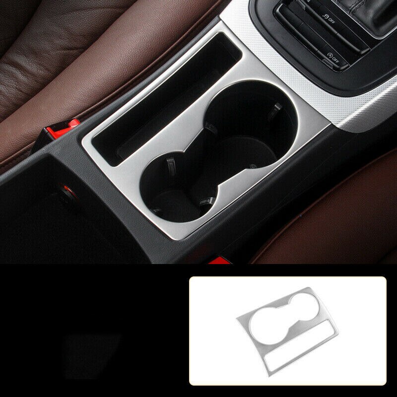 Car Interior Console Cup Holder Trim Cover For- A4 A5