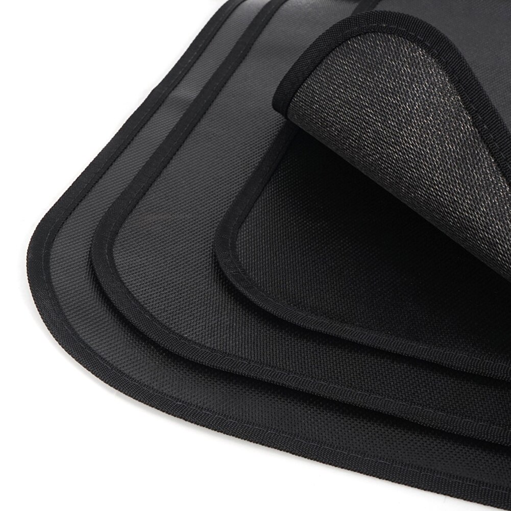 BBQ Flame Retardant Protective Mat Outdoor Camping Insulation Blanket Floor Protection Mat Insulation Silicone Fireproof Cloth