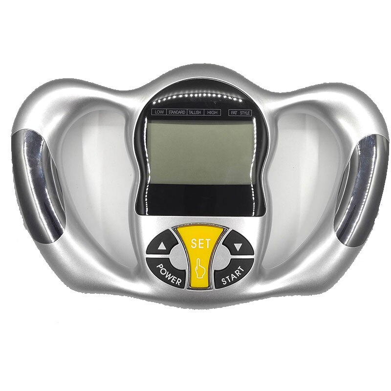 Handheld Lichaamsvet Meter Bmi Test Lcd-scherm Gezondheid Vet Analyzer Monitor