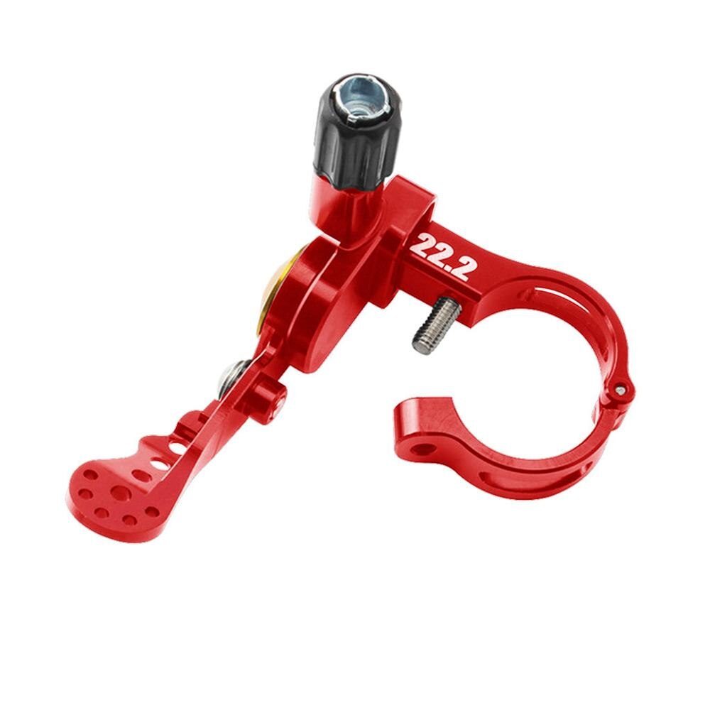 Abrazadera para tija de sillín de aleación de aluminio, Quick 22,2/24mm, piezas de repuesto de liberación rápida para SILLÍN de bicicleta de montaña: C