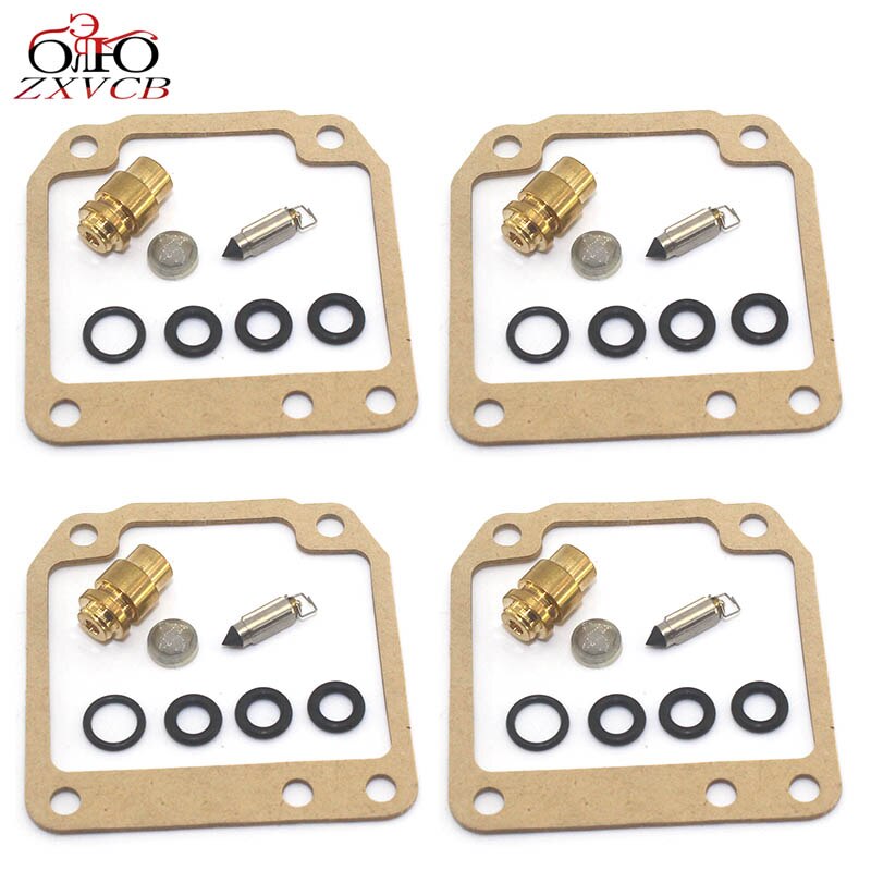 Para yamaha FZ600 YX600 FZ YX 600 radianes FZ600S/SC YX600W/WC carburador de la motocicleta kit de reparación: 4sets