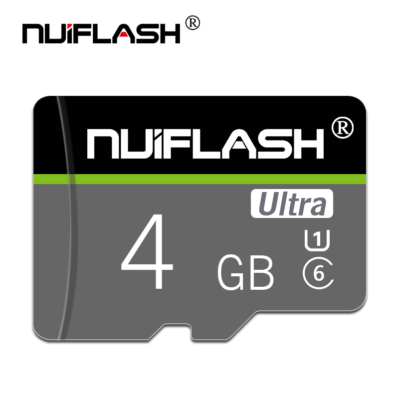 Tarjetas de memoria microsd de alta velocidad 4GB 8GB 16 GB 32 GB cartao 64GB de memoria Clase 10 tarjeta micro sd tarjeta TF para adaptador gratis: 4GB