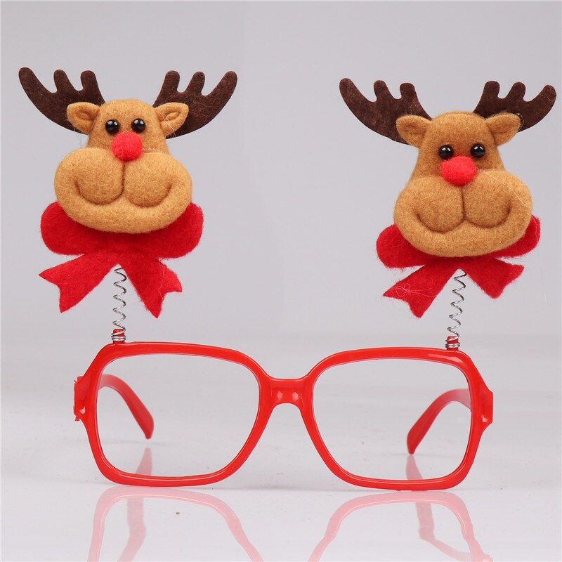 Decoratieve Kerst Brilmontuur Kerst Kostuum Decoraties Voor Kinderen En Volwassenen