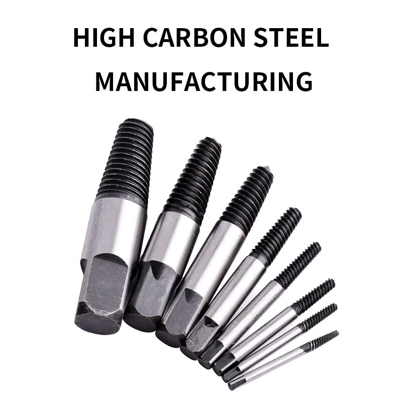 Gebroken Draad Schroef Extractor Boren Gids Set Gebroken Snelheid Out uit Bolt Stud Stripped Schroef Remover Tool Bolt extractor