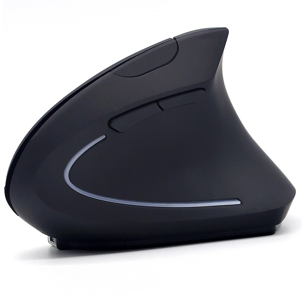 Rato vertical ergonômico sem fio da direita/mão esquerda do rato do jogo do computador ratos 5d usb gamer ótico do rato mause para o jogo do computador portátil