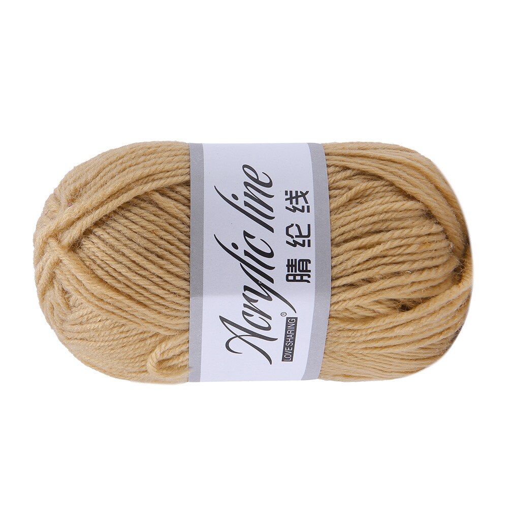 Cotton Yarn For Hand Knitting Acrylic Wool Knit Yarn Crochet Chunky Wool Roving Scarf Knit Wool Yarn Thickness Warm Hat Househol: L
