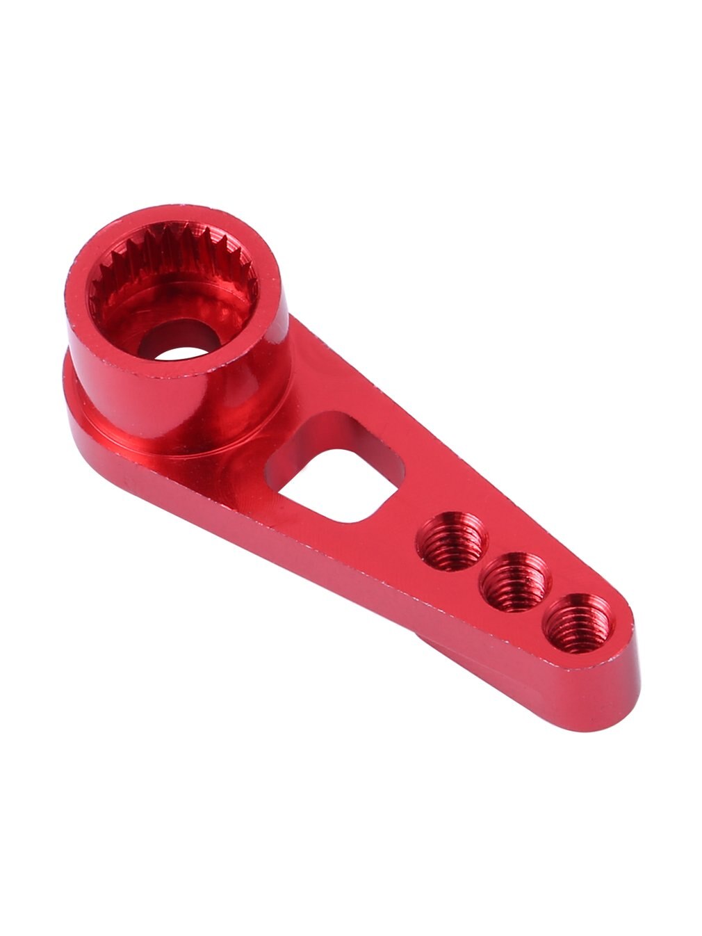 Upgrade Aluminium Rc Auto Vervangende Onderdelen 25T Servo Steering Arms Voor Wltoys 12428 12429 Rc Voertuig