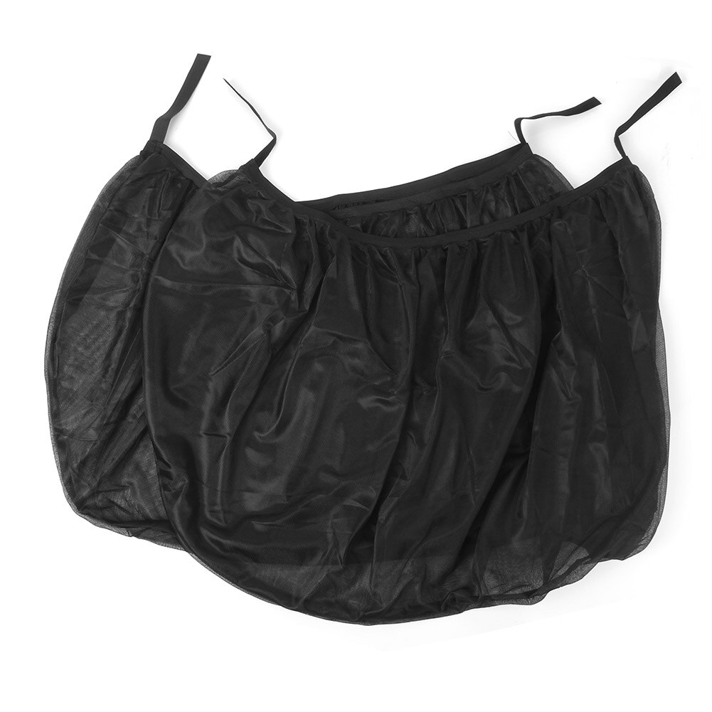 2PCS Universal Car Anti Insect Mosquito Sunscreen Window Net Door Mesh Sun Visors Auto Accessories: XS