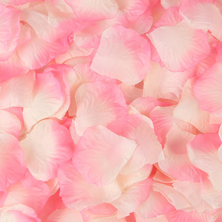 MOLANS 500pcs 5*5cm Silk Imitation Rose Petals for Wedding Decoration Muti-color Fabric Flower for Proposal Arrangement Ornament: 22