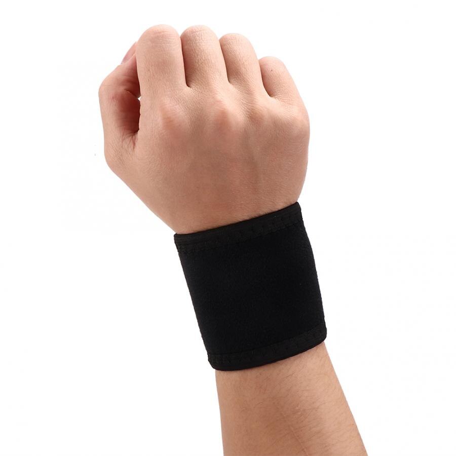 2pcs Wrist Support Adjustable Wrist Brace Sports Training Pain Sprain Wrist Protective Wrap for Different Sports